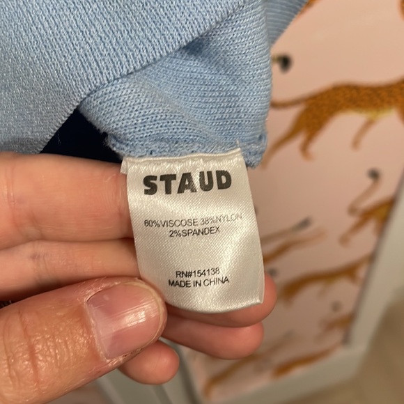 NWT Staud shirt - Picture 4 of 5